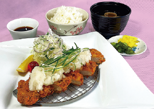 ねぎおろしトンカツ膳